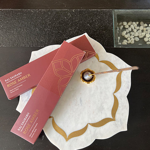 Divine Blend - Rose Amber (Incense Sticks)